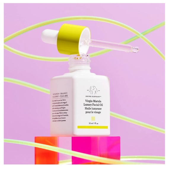 Drunk elephant Virgin Marula Luxury Face Oil full size! - Picture 2 of 3